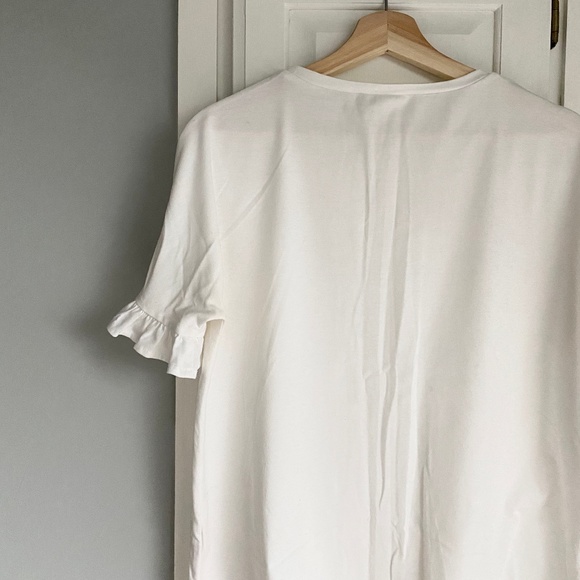 COPY - Rachel Parcell Ruffle Sleeve Tee - Picture 6 of 8